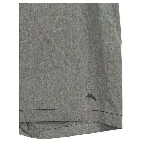 Tommy Bahama Shorts Mens 42 Gray Performance Stretch Golf Casual Lightweight - Picture 3 of 16